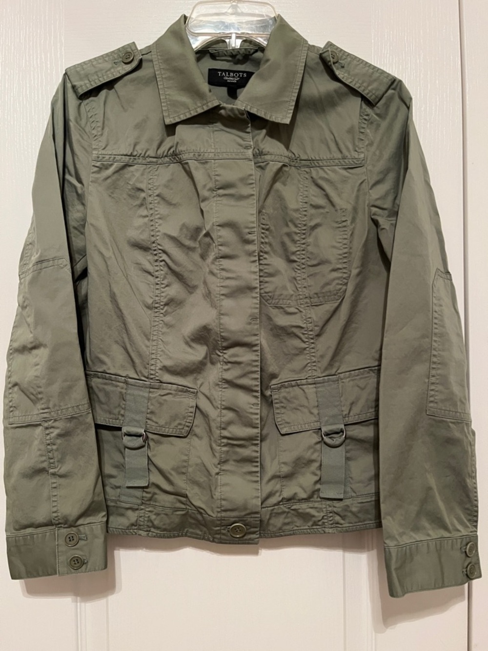 Talbots Utility Jacket with Classic Military Style